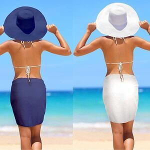 Set of 2 Beach Sarong Wraps